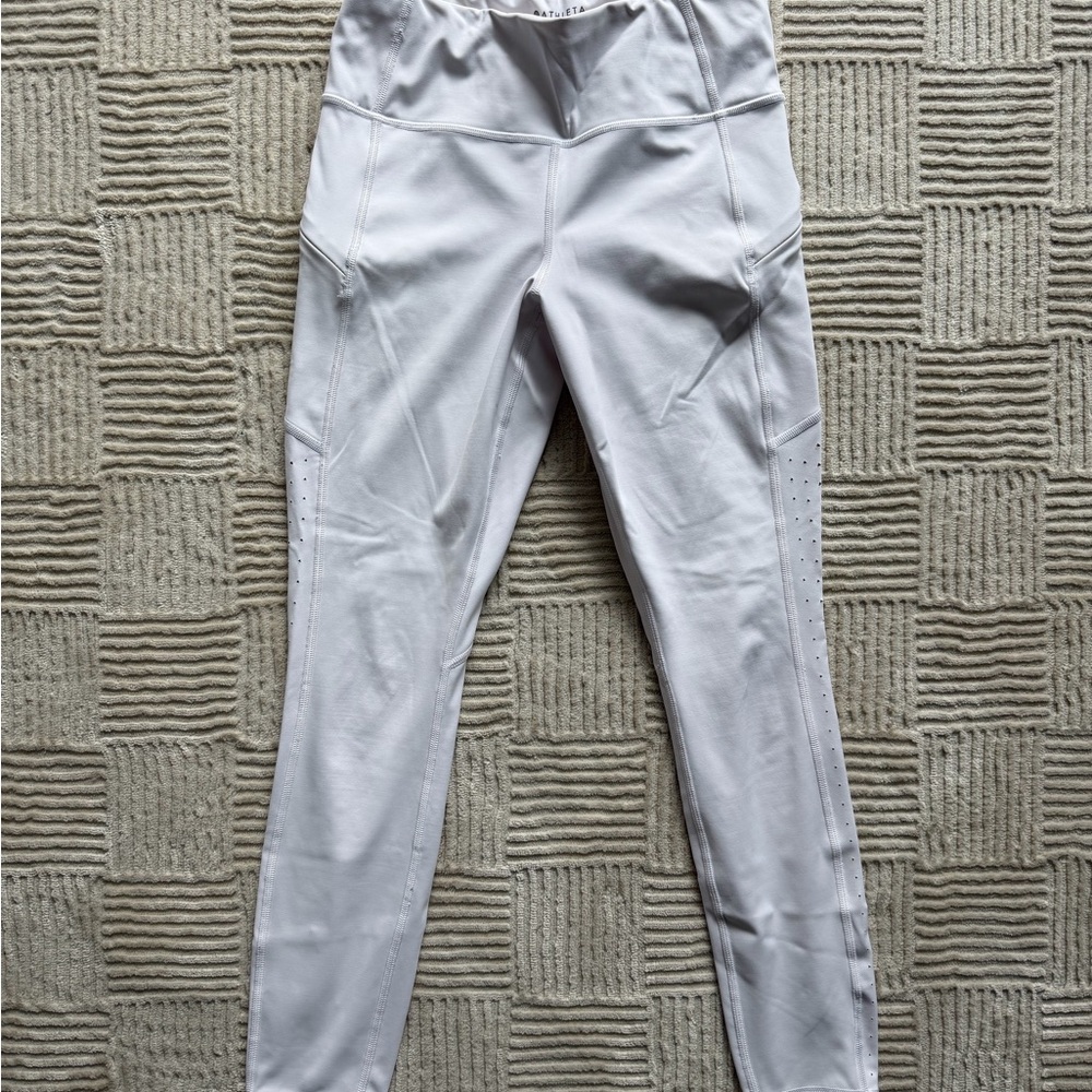 Athleta Soft White Leggings